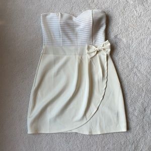 White cocktail dress